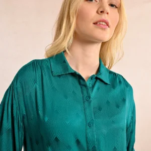 Alternative view of MOLLY BRACKEN SATIN BLOUSE