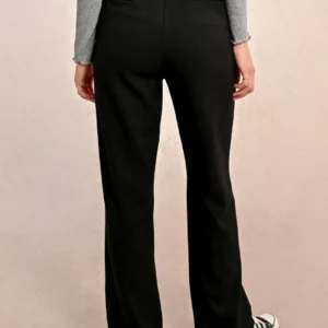 Alternative view of MOLLY BRACKEN STRAIGHT PANTS