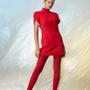 C Manolo Φόρεμα φιόγκος πίσω