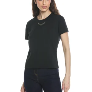 Alternative view of Relish T-shirt KAFFIRLIME μισό μανίκι με κολιέ από στρας