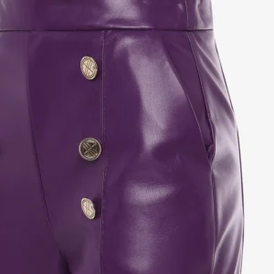 Alternative view of Alma Sanchez ECO LEATHER PANTS WITH BUTTONS