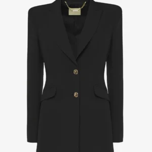 Alma Sanchez Jacket with buttons metallic