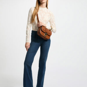 Alternative view of MORGAN SS Long-sleeved t-shirt ivory women