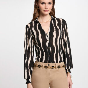 MORGAN SPRING Long-sleeved t-shirt multicolor women