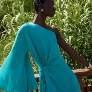 ALMA SANCHEZ AMIR MINI DRESS WITH FRINGES