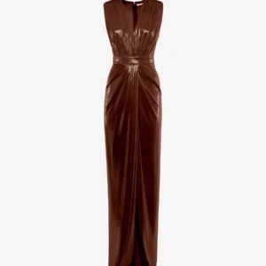 ALMA SANCHEZ Women's Alnus Copper Long Dress