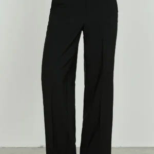 Alternative view of CASTELLA_C παντελόνι με ψηλή μέση, λάστιχο στη μέση και γαλλικές τσέπες-Relish Clothing