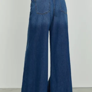 Alternative view of Wide-Leg Denim Pants Linda – Premium Urban Fit με Tencel | Relish