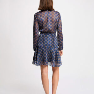 Alternative view of FLOWY V-NECK DRESS MULTICOLOR WOMEN – ΑΕΡΑΤΟ ΜΙΝΙ ΦΟΡΕΜΑ V | ΓΥΝΑΙΚΕΙΑ ΜΟΔΑ